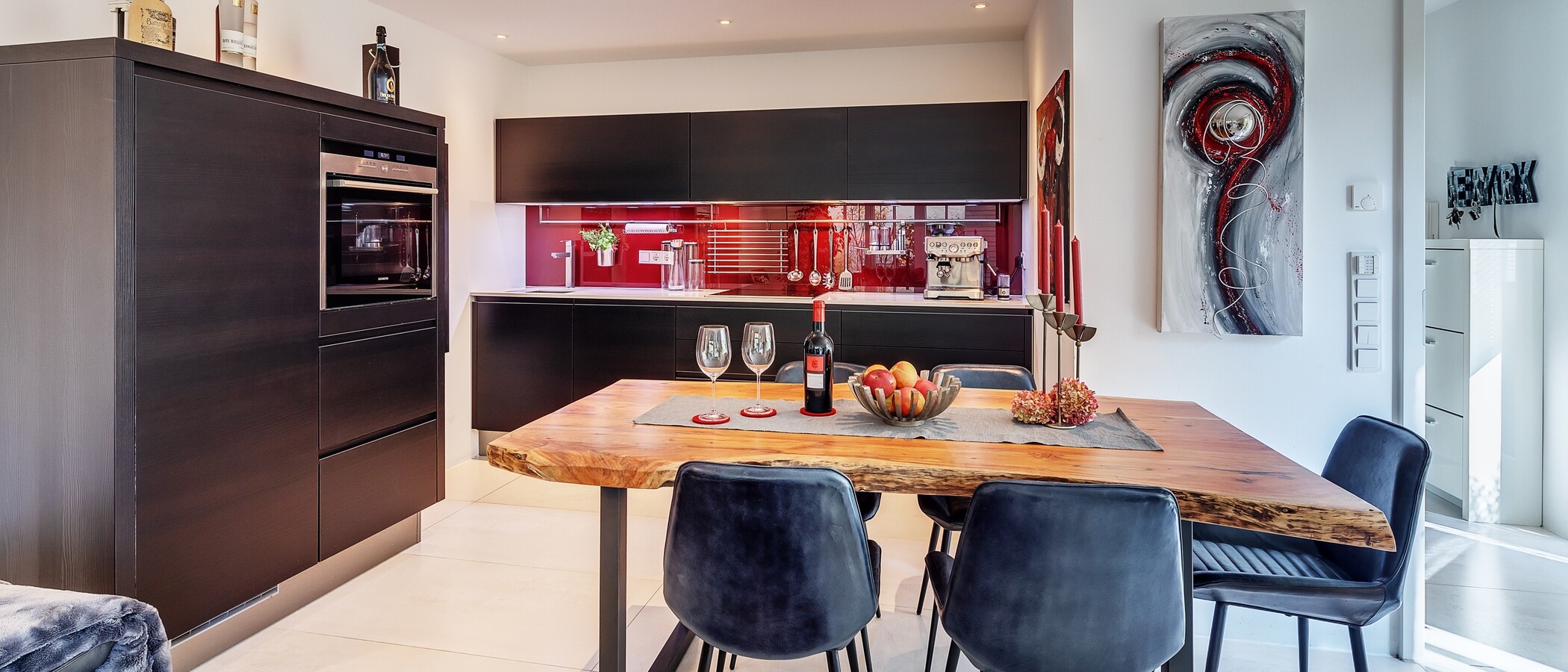 appartement avec jardin München Schwabing (rechts der Leopoldstraße) 01 cuisine 12380