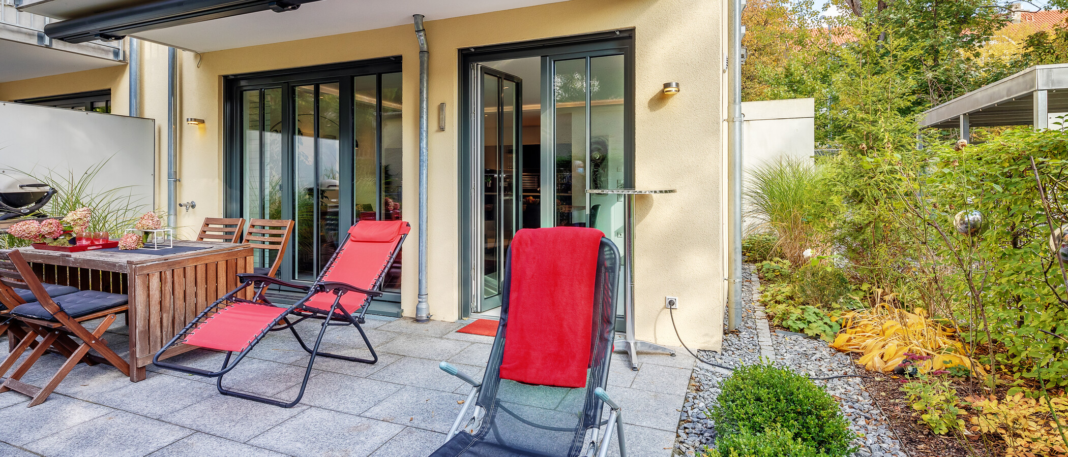 appartement avec jardin München Schwabing (rechts der Leopoldstraße) 02 terrasse 12380