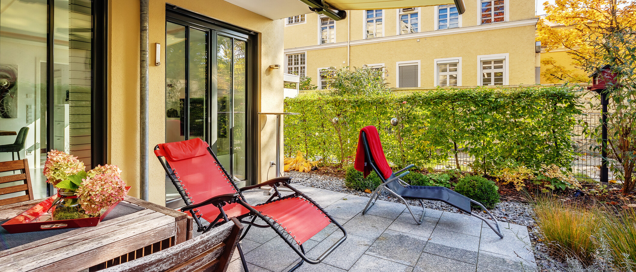 appartement avec jardin München Schwabing (rechts der Leopoldstraße) 03 terrasse 12380