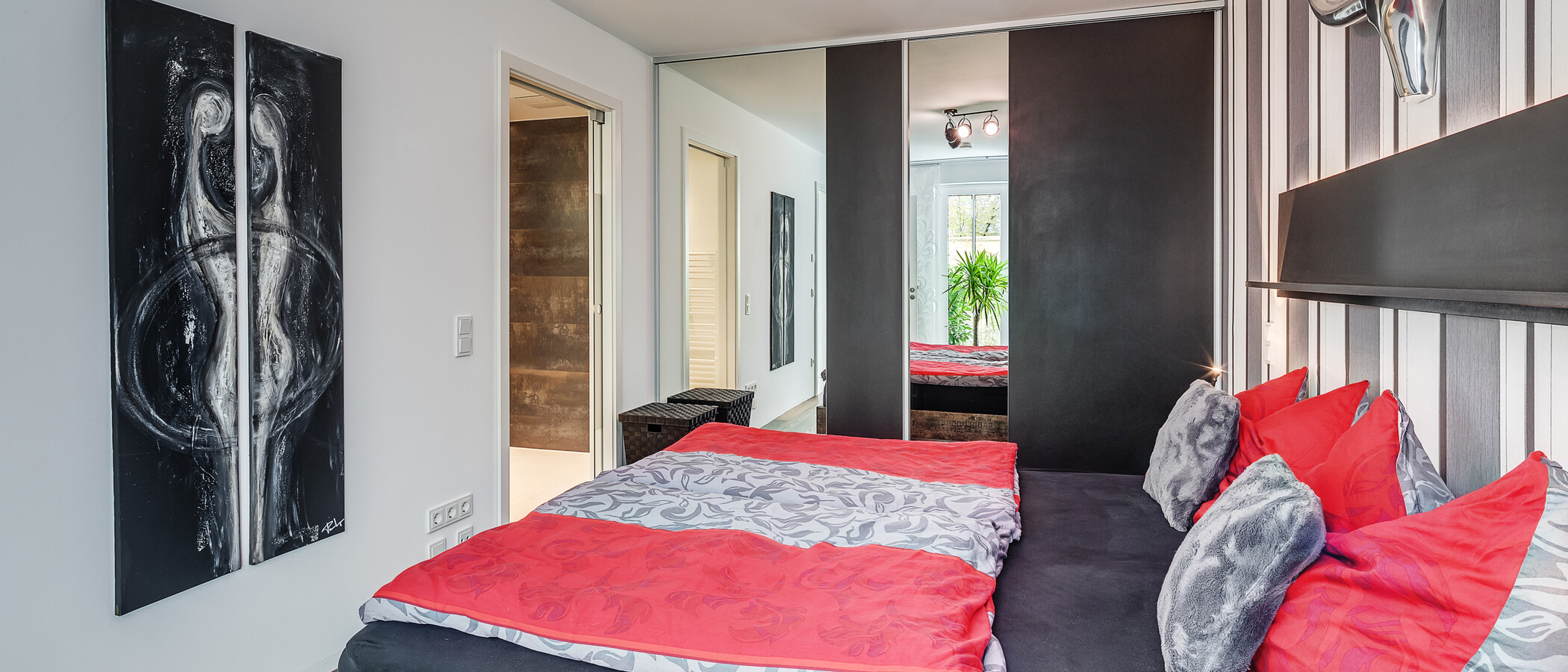 appartement avec jardin München Schwabing (rechts der Leopoldstraße) 04 chambre 12380