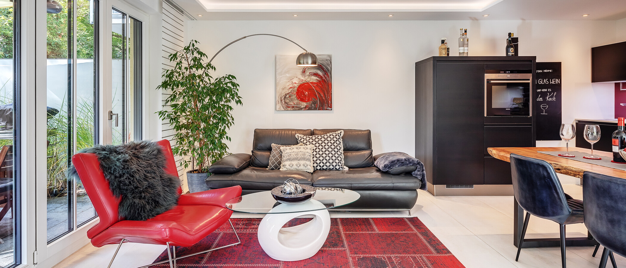 appartement avec jardin München Schwabing (rechts der Leopoldstraße) 02 pièce à vivre 12380