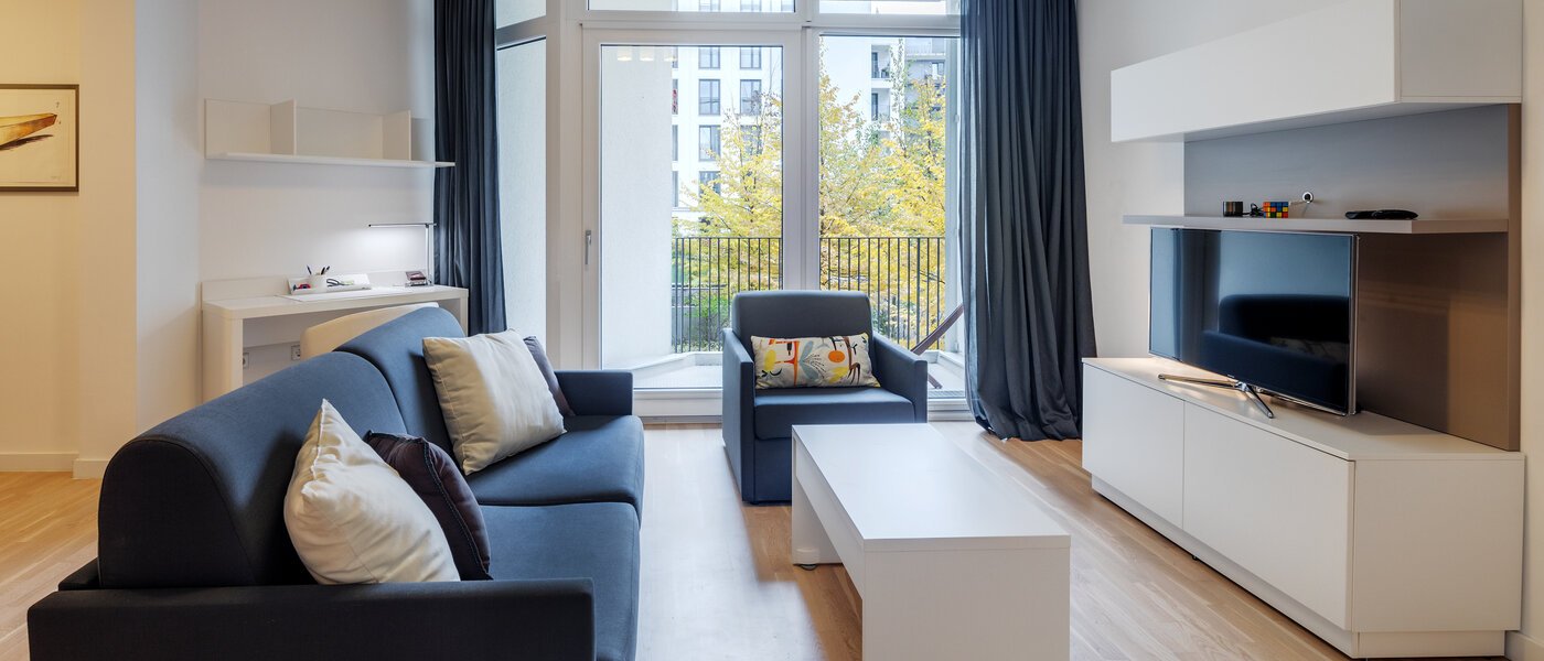 appartement München Bogenhausen 01 pièce à vivre 12389