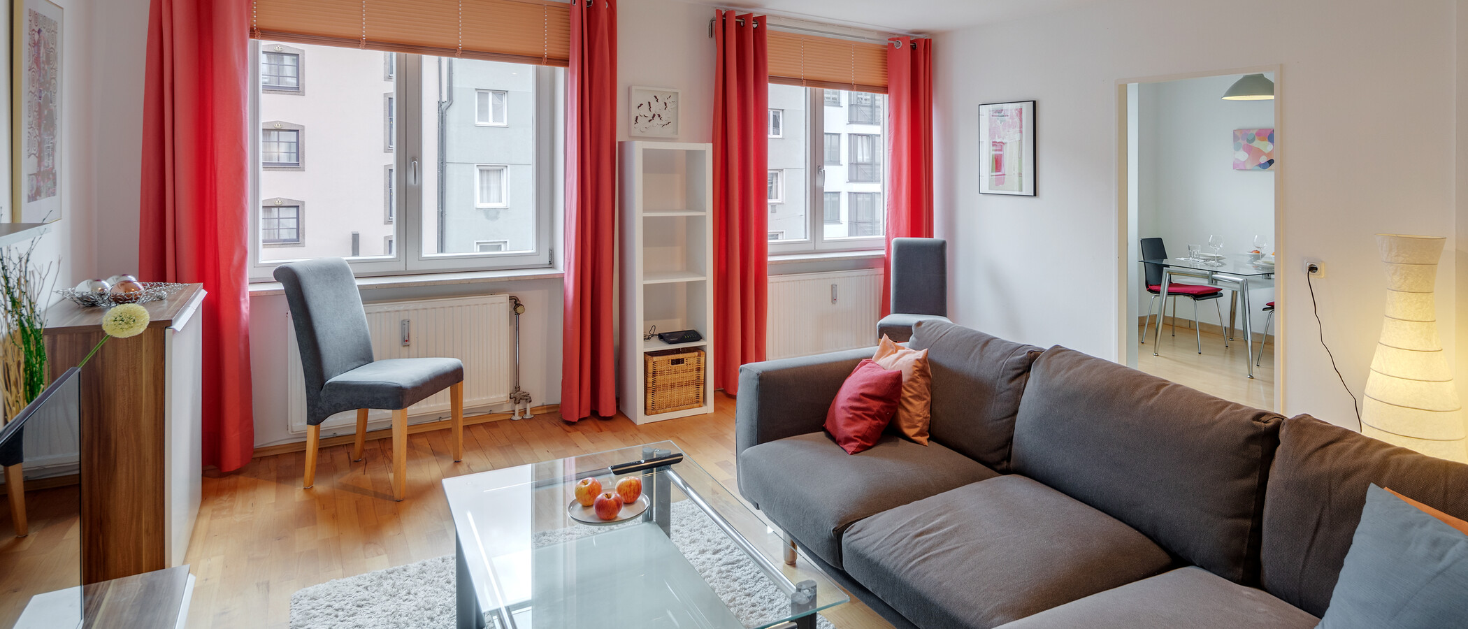 appartement München Maxvorstadt 04 pièce à vivre 12401