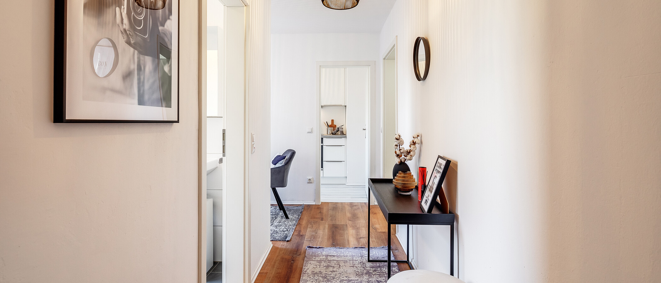 appartement München Neuhausen 01 entrée/couloir 12418
