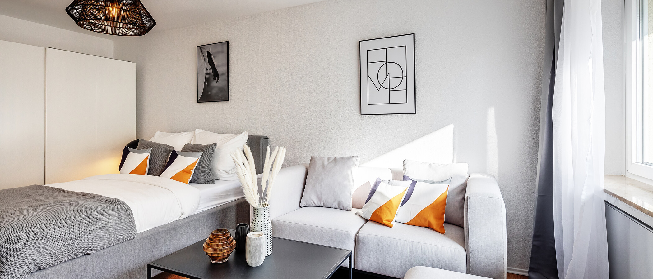 appartement München Neuhausen 02 pièce à vivre 12418