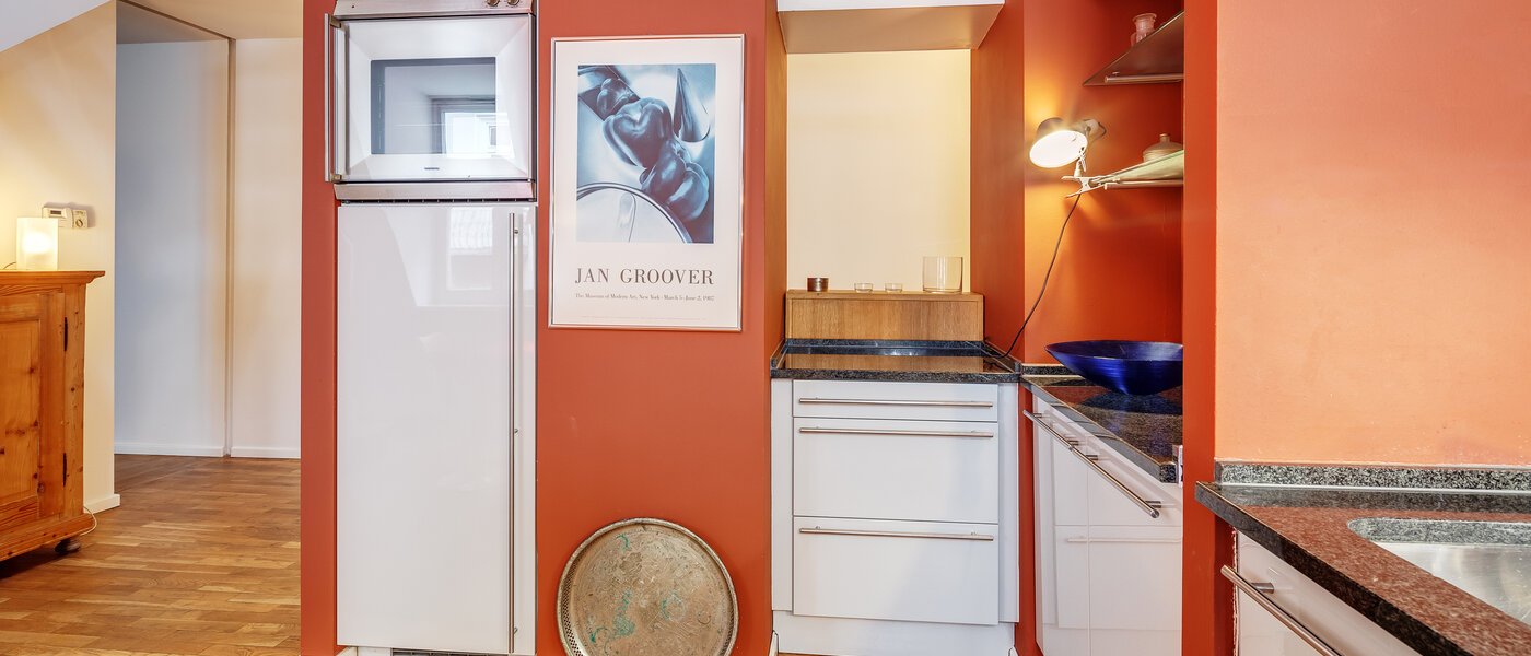 appartement style maisonnette München Gärtnerplatzviertel 04 cuisine 12440