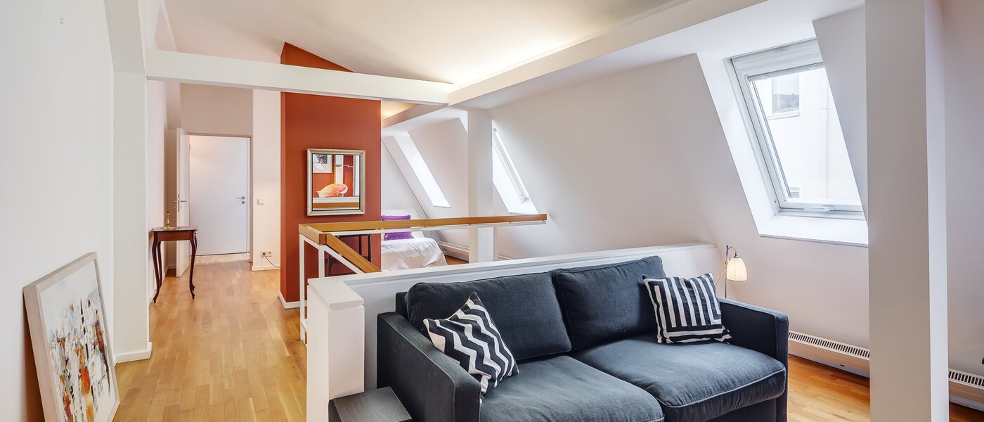 appartement style maisonnette München Gärtnerplatzviertel 01 pièce à vivre 12440