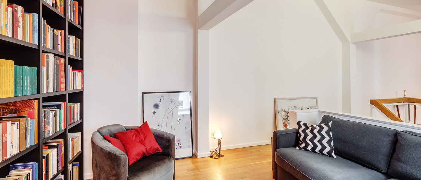 appartement style maisonnette München Gärtnerplatzviertel 03 pièce à vivre 12440