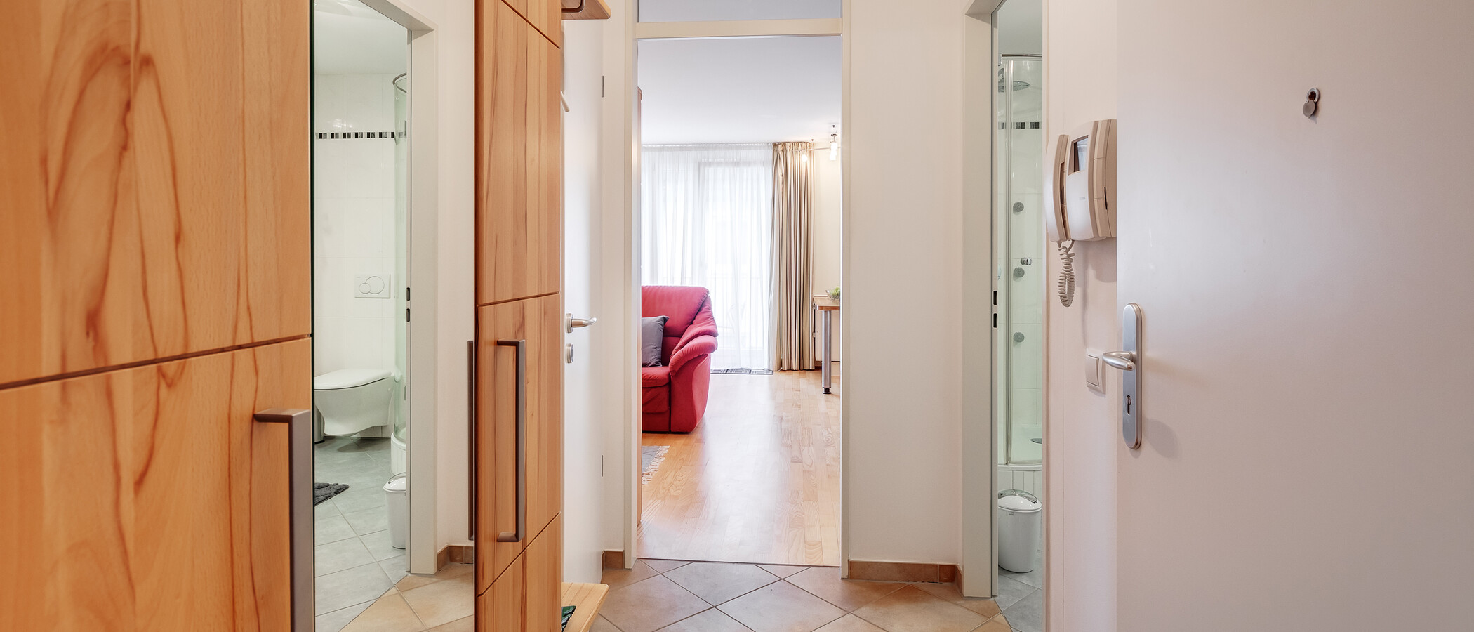 appartement München Milbertshofen 01 entrée/couloir 12441