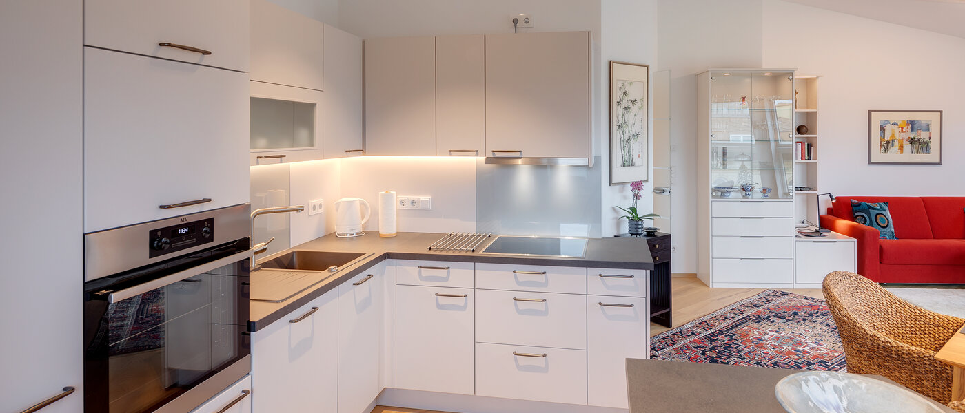 appartement sous les toits München Au 03 cuisine 12452