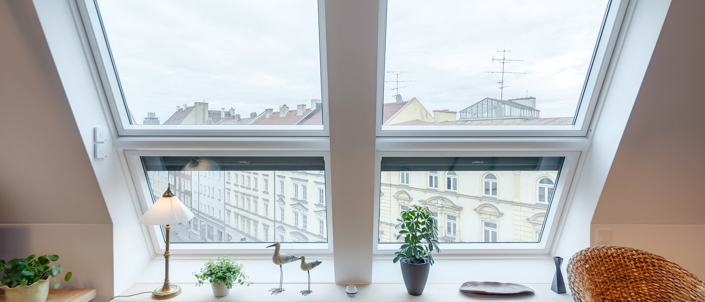 appartement sous les toits München Au 02 pièce à vivre 12452