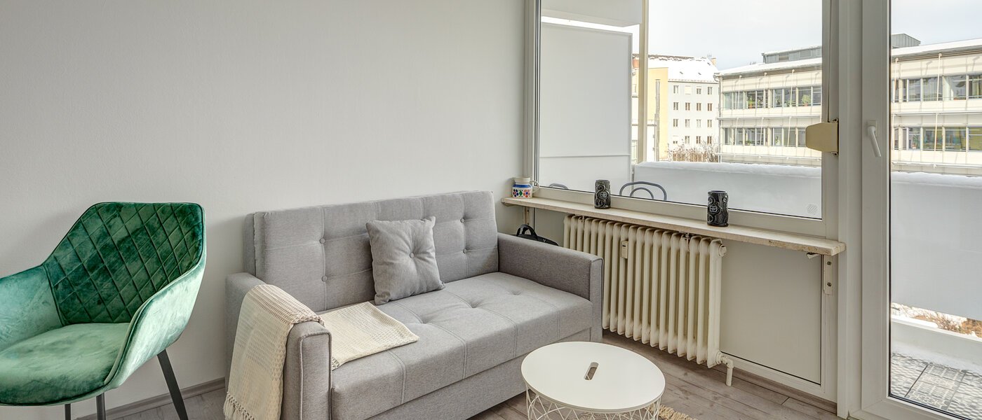 appartement München Isarvorstadt 02 pièce à vivre 12468