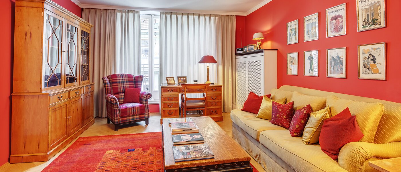 appartement München Maxvorstadt 01 pièce à vivre 12472