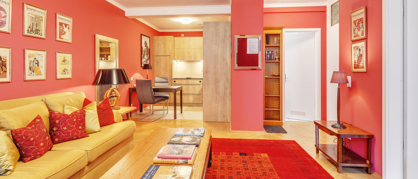 appartement München Maxvorstadt 02 pièce à vivre 12472