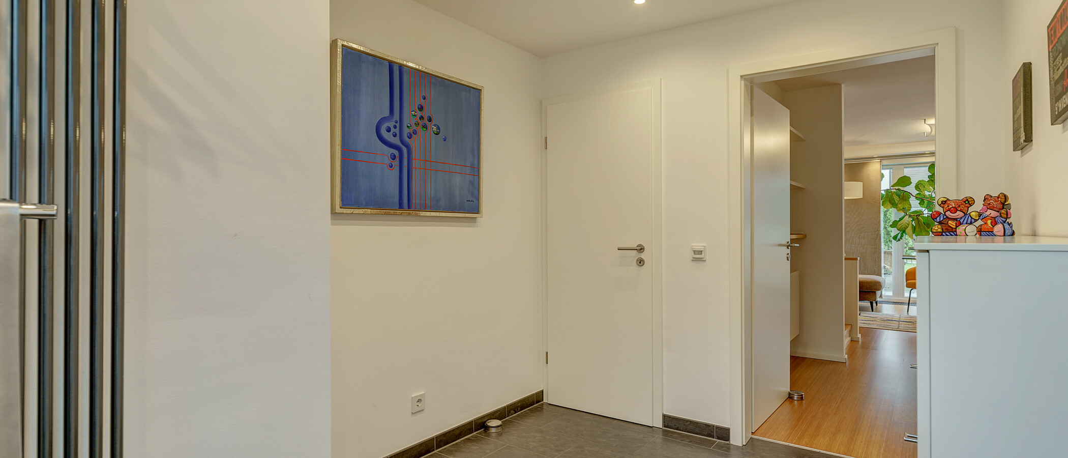 maison mitoyenne placée au milieu de la rangée Baldham Vaterstetten 01 entrée/couloir 12473