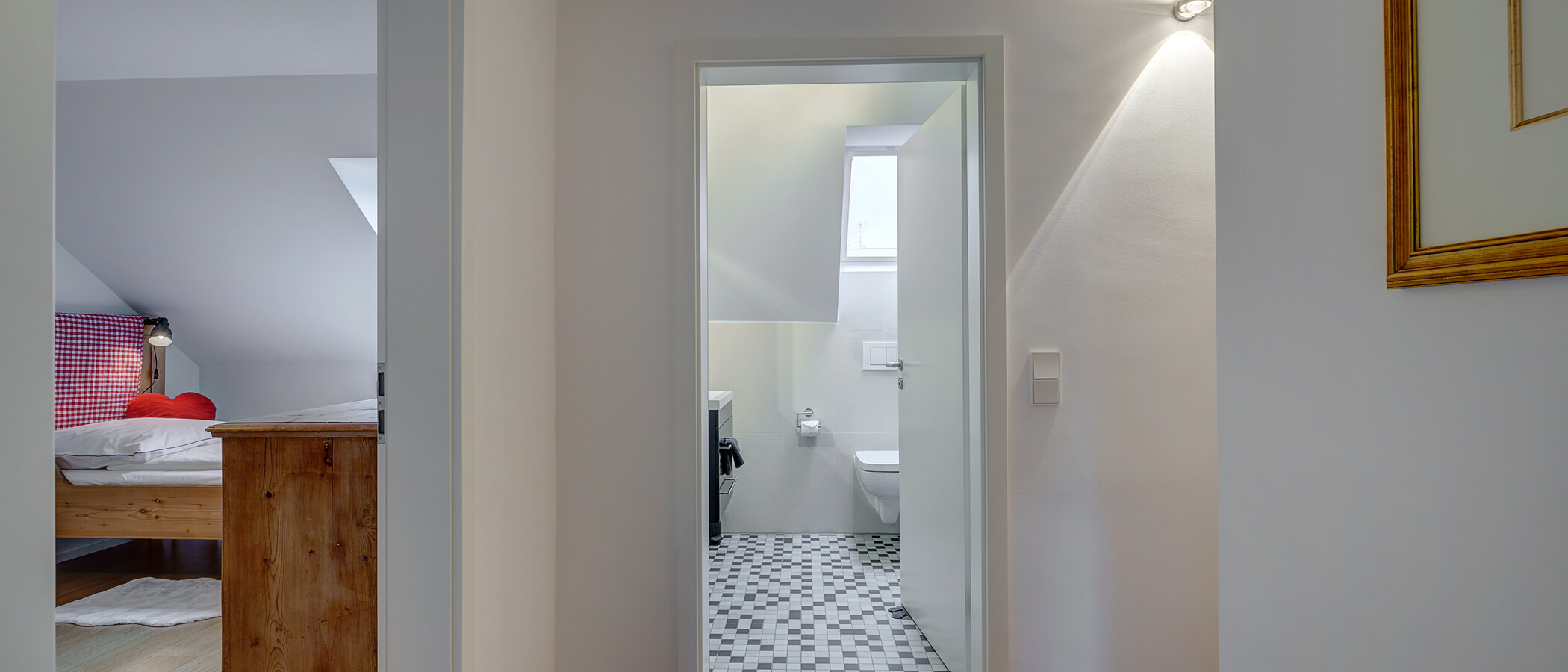 maison mitoyenne placée au milieu de la rangée Baldham Vaterstetten 05 entrée/couloir 12473