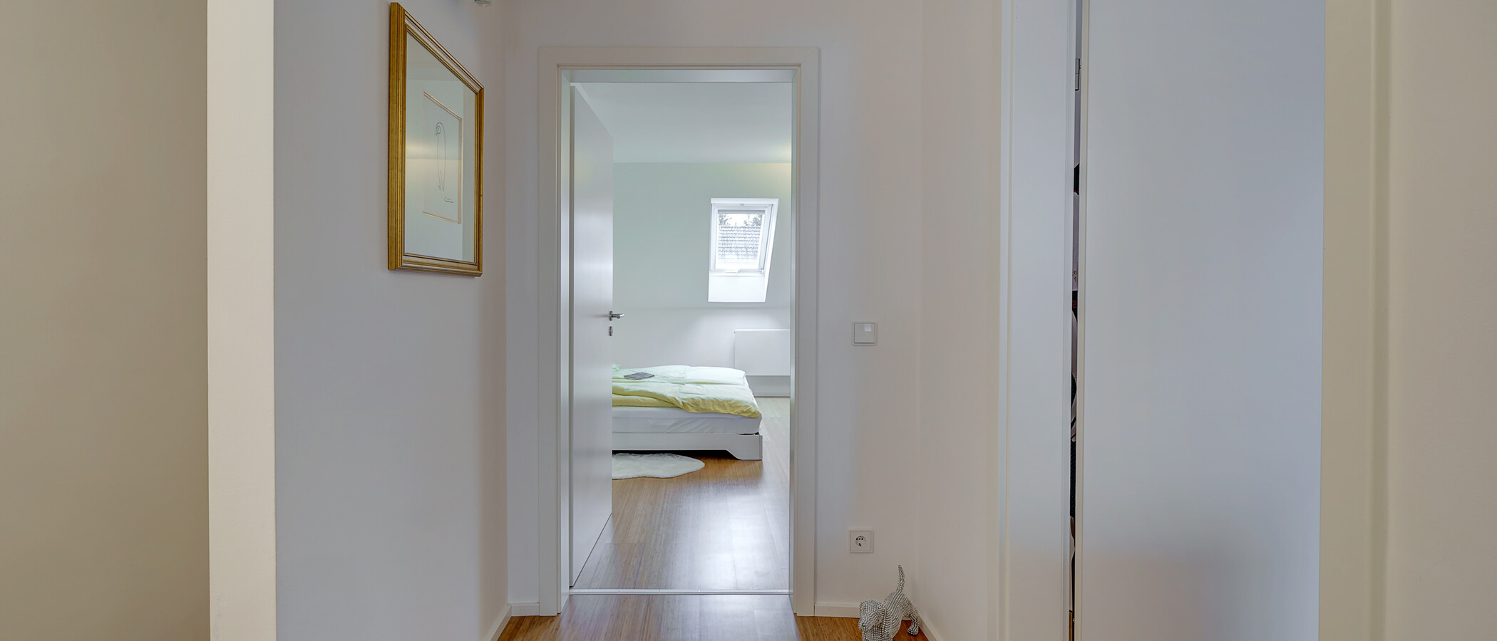 maison mitoyenne placée au milieu de la rangée Baldham Vaterstetten 06 entrée/couloir 12473