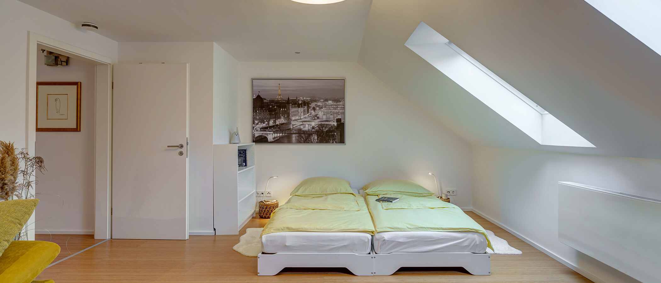maison mitoyenne placée au milieu de la rangée Baldham Vaterstetten 01 2ième chambre 12473