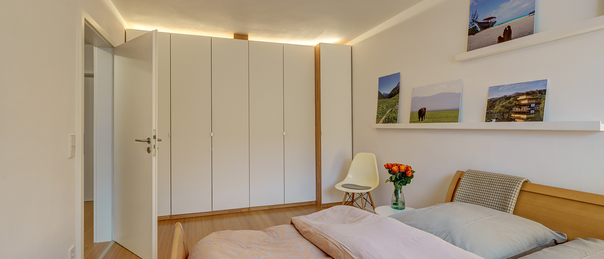 maison mitoyenne placée au milieu de la rangée Baldham Vaterstetten 03 1ère chambre 12473