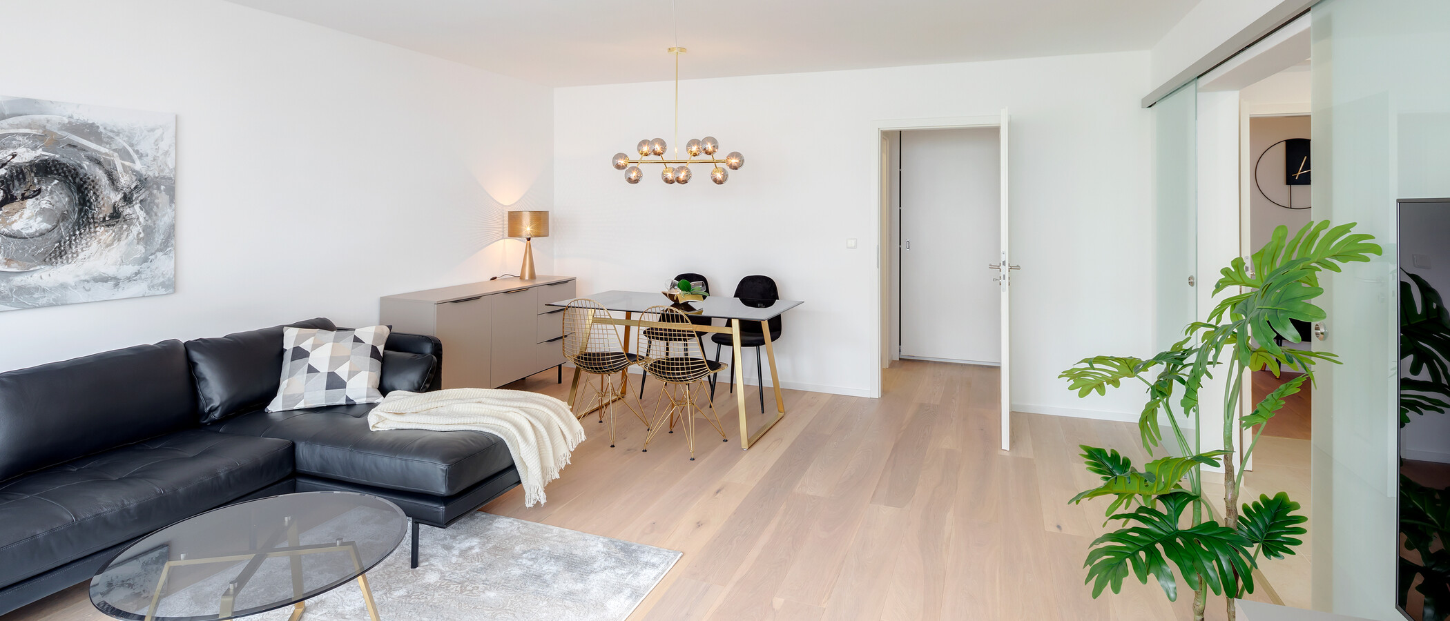 appartement München Sendling 04 pièce à vivre 12477