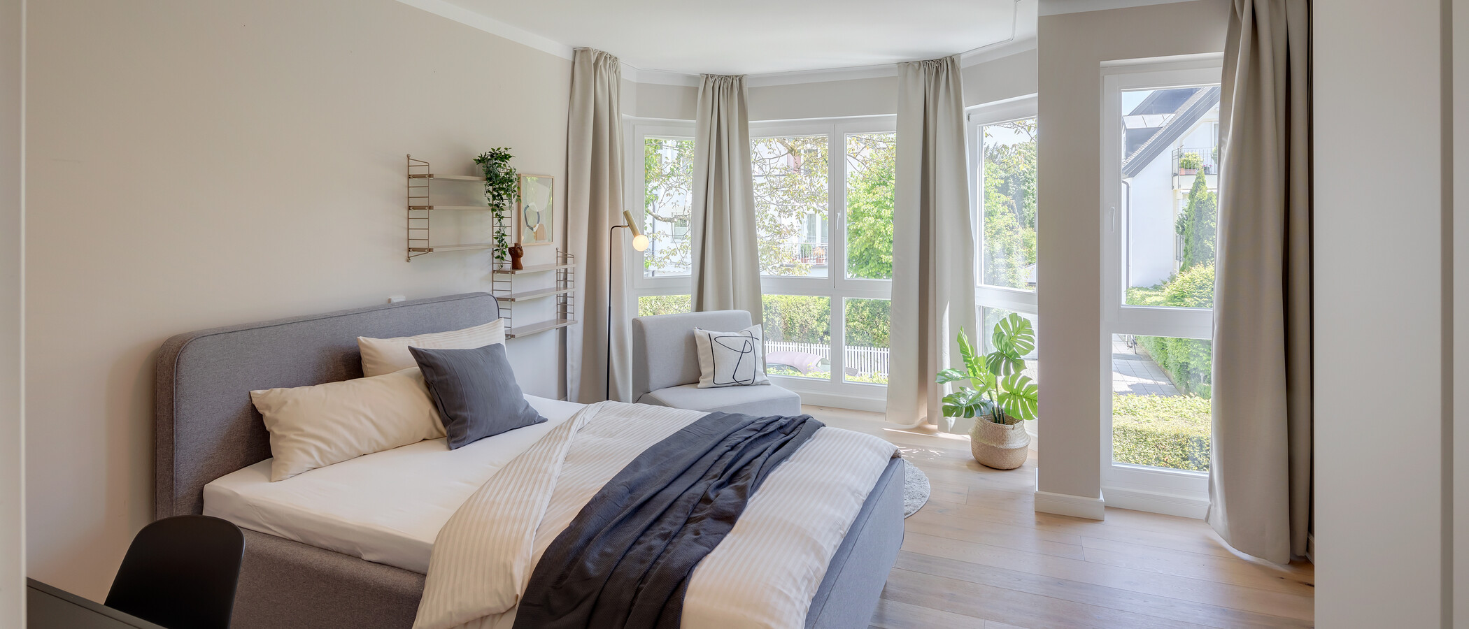 appartement München Nymphenburg-Gern 01 2ième chambre 12482