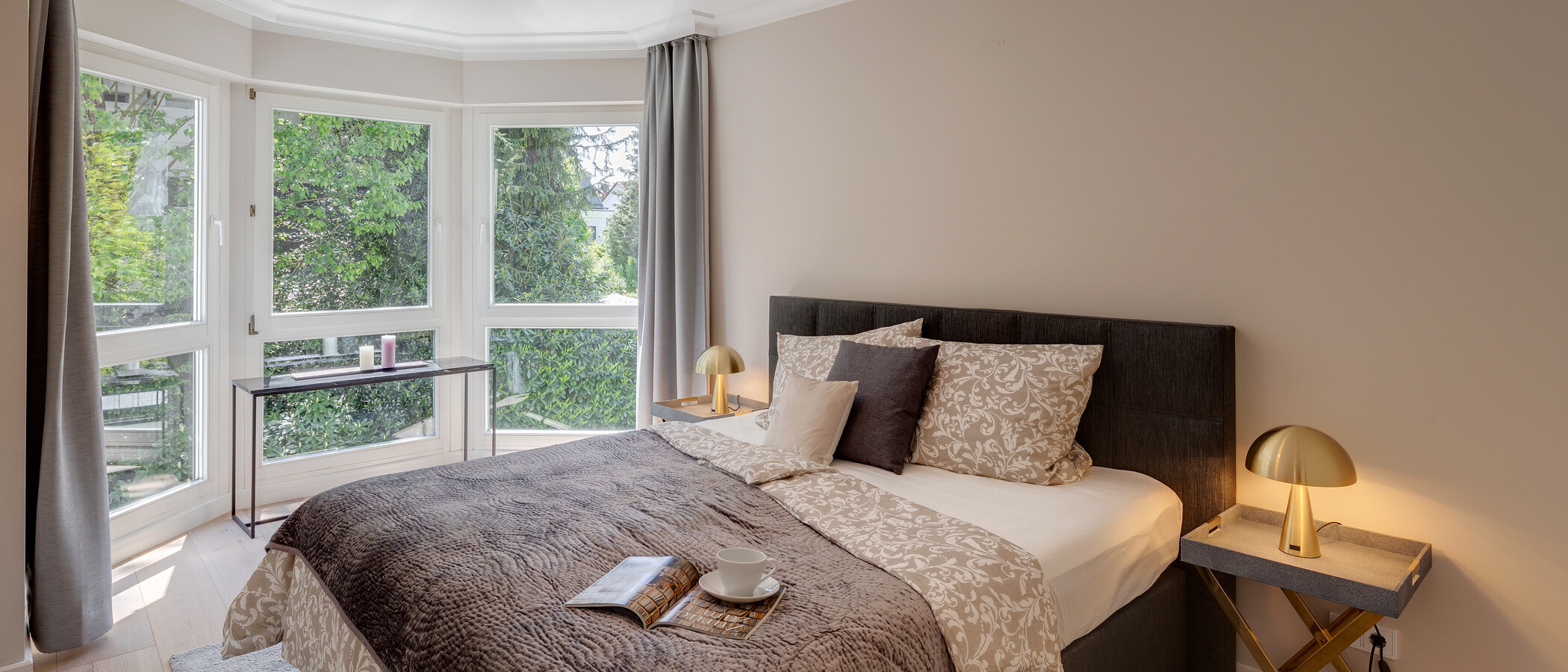 appartement München Nymphenburg-Gern 01 1ère chambre 12482