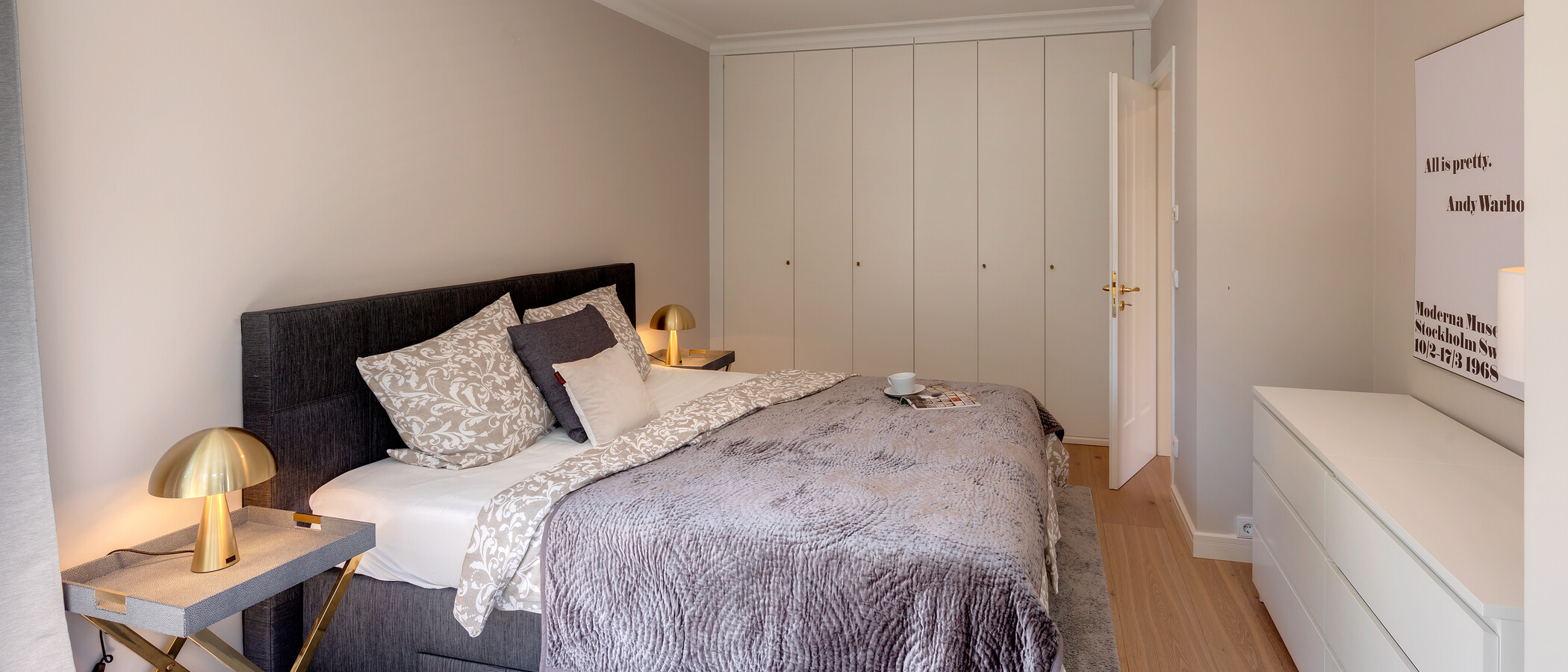 appartement München Nymphenburg-Gern 04 1ère chambre 12482