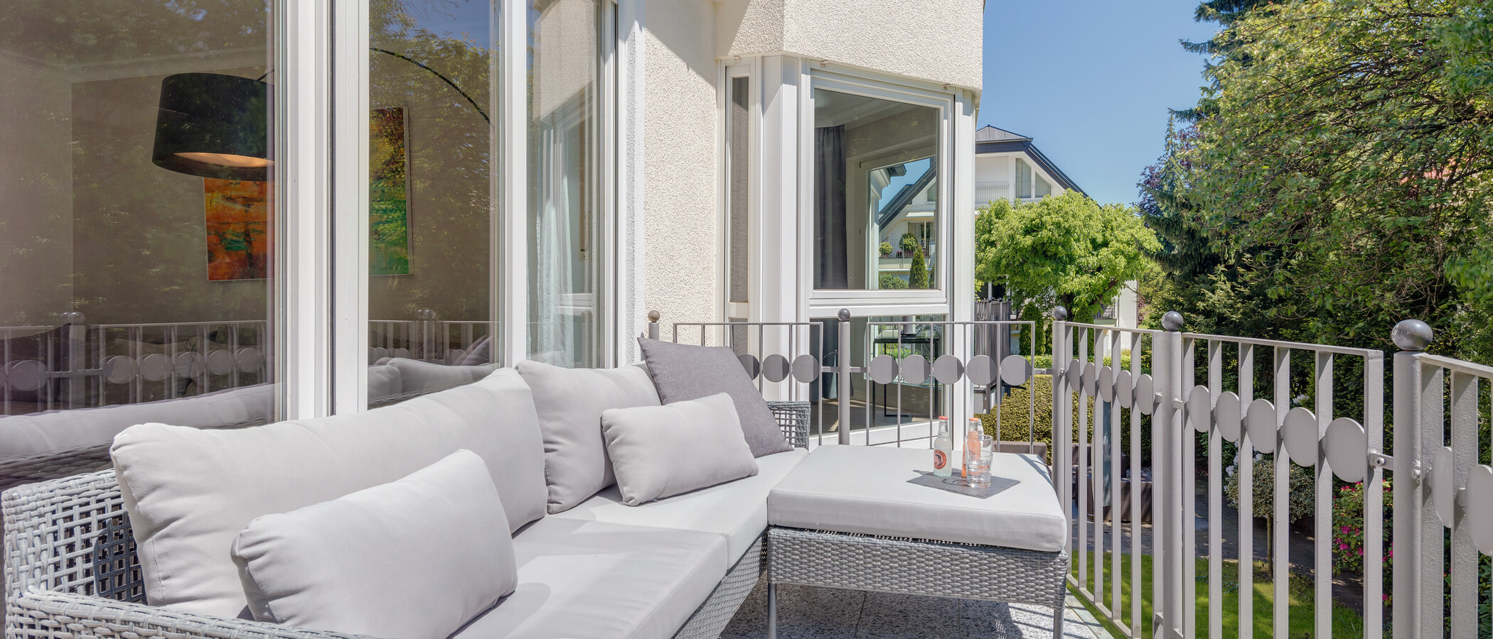 appartement München Nymphenburg-Gern 02 2e balcon 12482