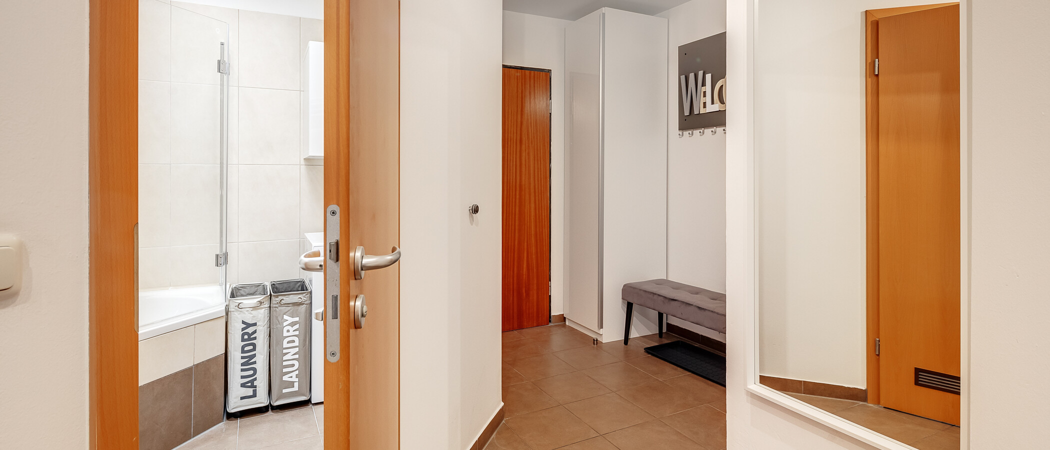 appartement style maisonnette München Milbertshofen 01 entrée/couloir 12485