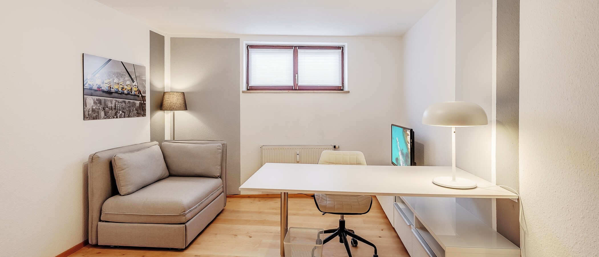appartement style maisonnette München Milbertshofen 01 bureau 12485