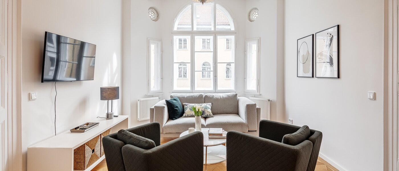 appartement München Maxvorstadt - Universitätsviertel 01 salle de séjour 12491