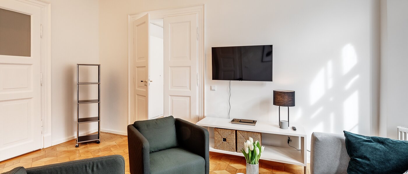 appartement München Maxvorstadt - Universitätsviertel 04 salle de séjour 12491
