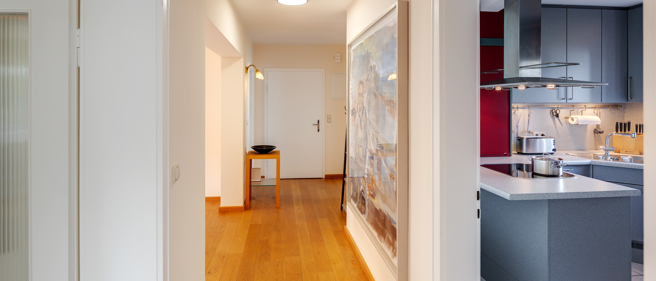 appartement München Großhadern 01 entrée/couloir 12492