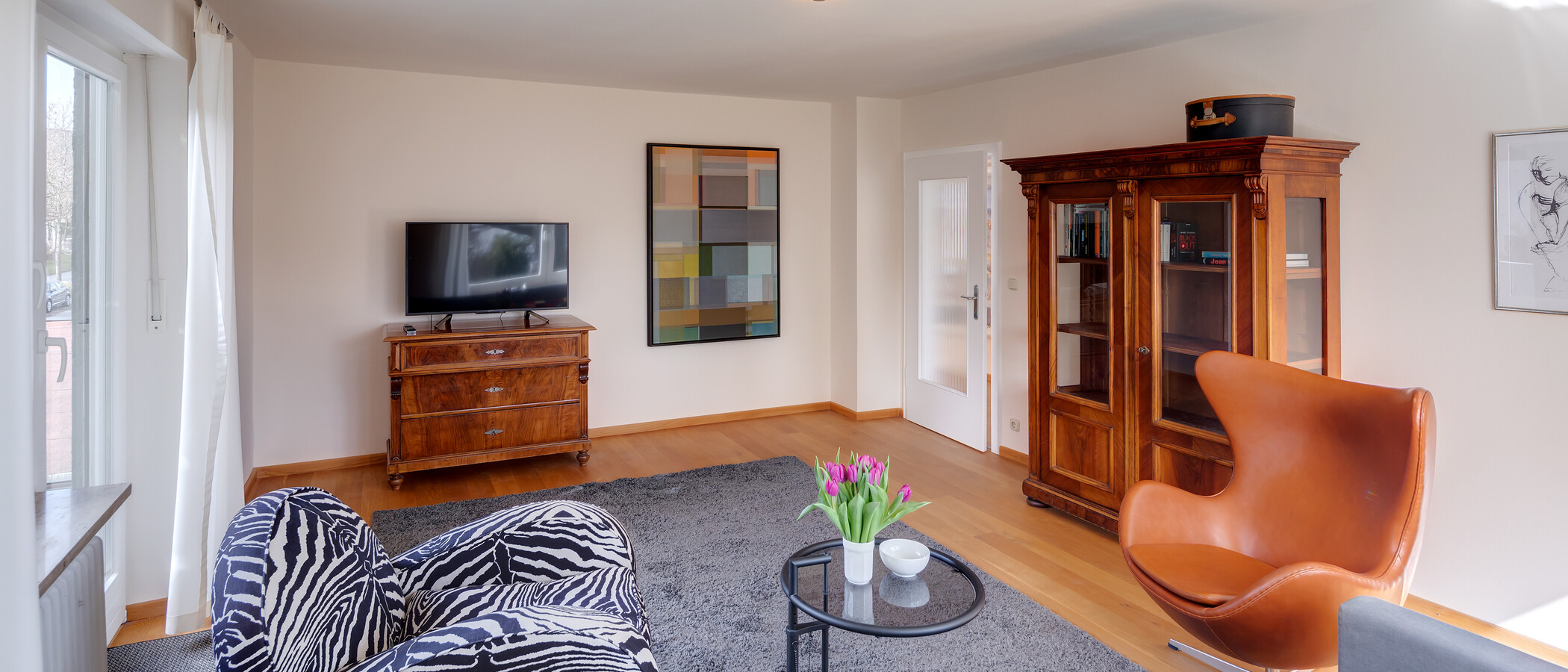 appartement München Großhadern 04 salle de séjour 12492