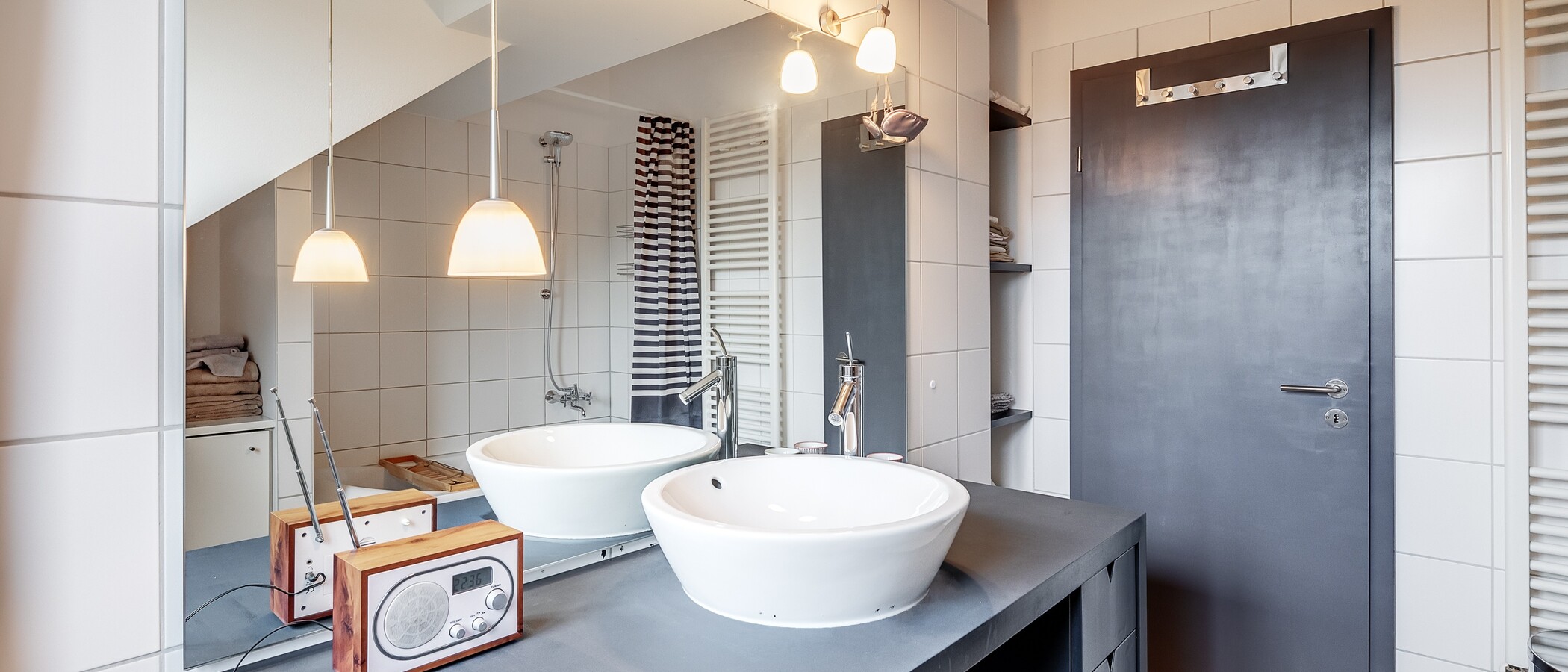 appartement sous les toits München Nymphenburg 02 salle de bain 12497