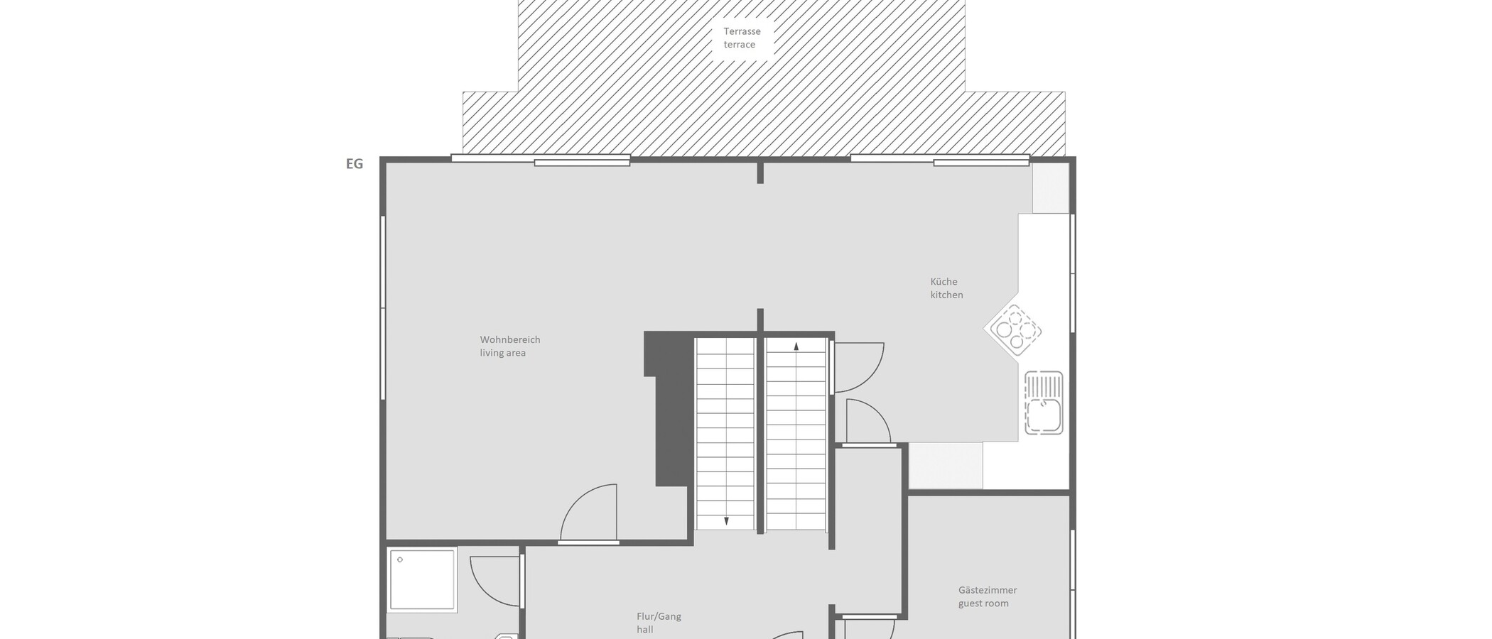 maison individuelle Starnberg 01 plan d'étage 12506