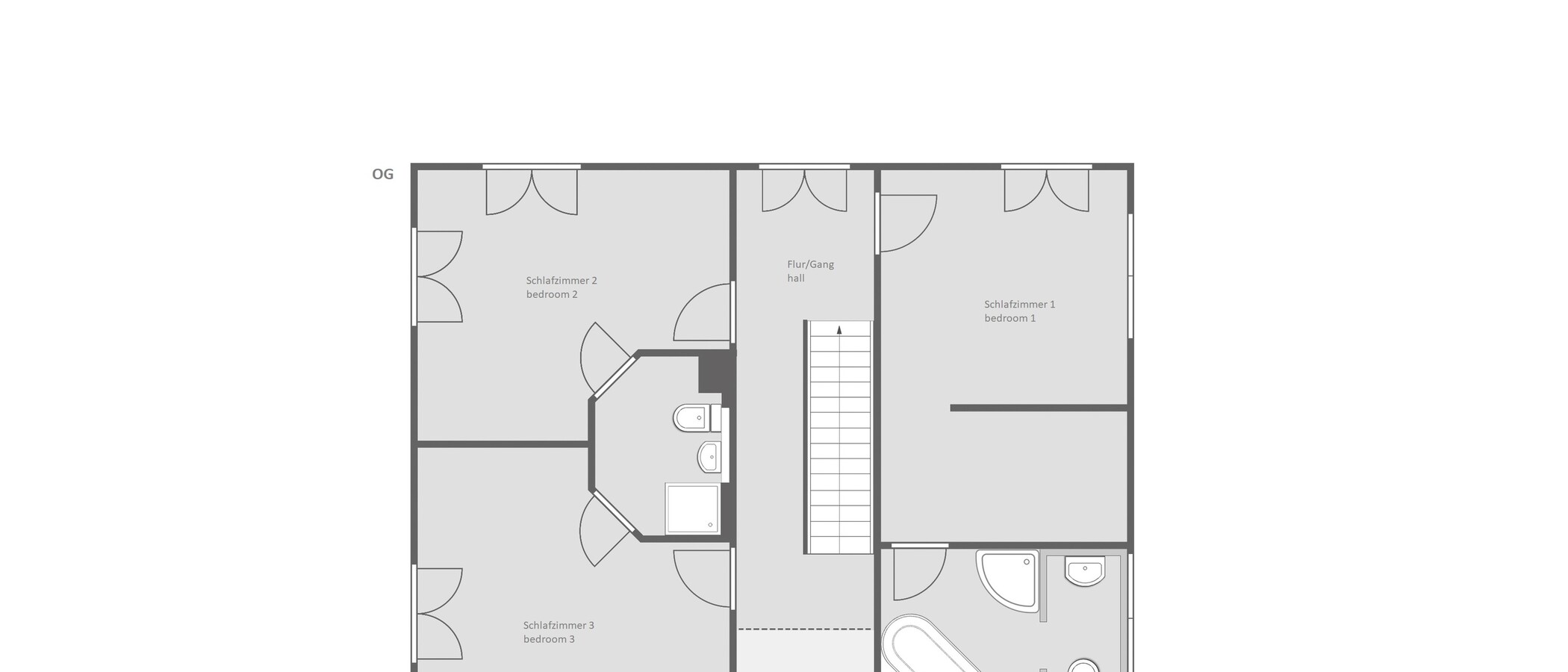 maison individuelle Starnberg 02 plan d'étage 12506