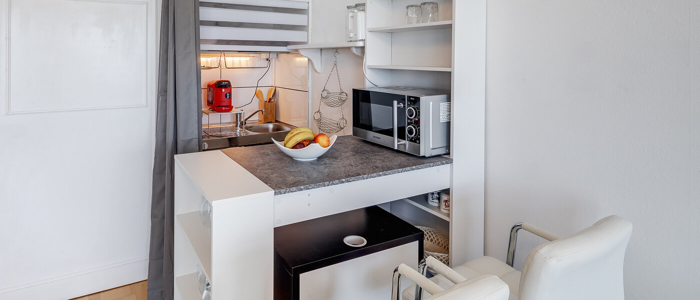 appartement München Arabellapark 01 cuisine 12513