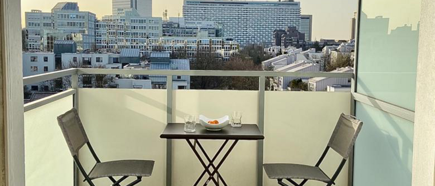 appartement München Arabellapark 01 balcon 12513