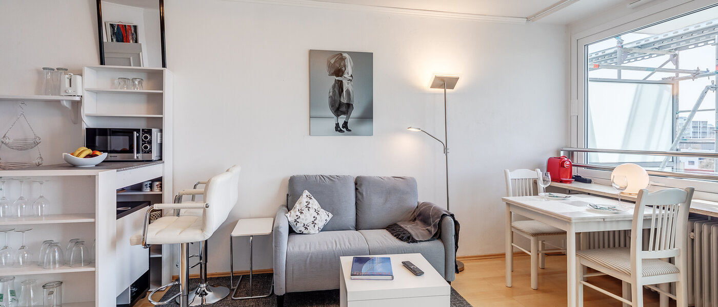 appartement München Arabellapark 01 pièce à vivre 12513