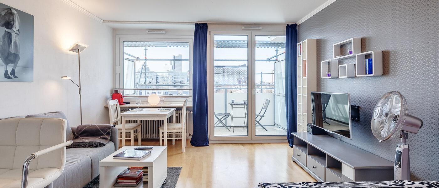 appartement München Arabellapark 02 pièce à vivre 12513