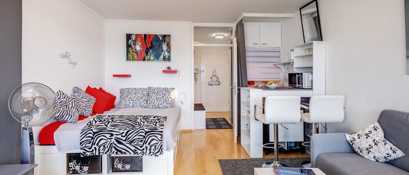 appartement München Arabellapark 04 pièce à vivre 12513