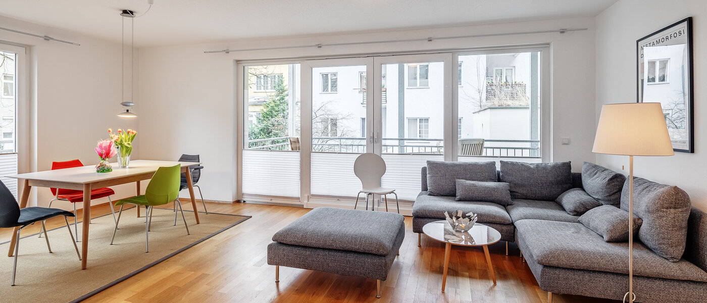 appartement München Schwabing (rechts der Leopoldstraße) 03 pièce à vivre 12514