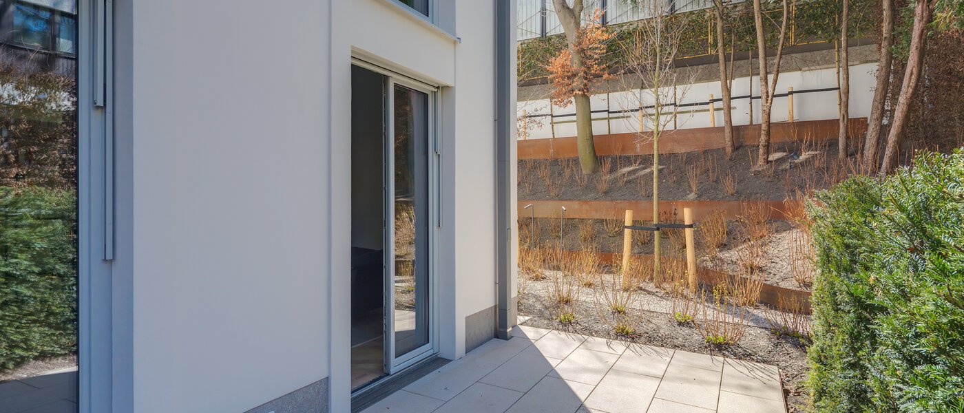 appartement style maisonnette avec mezzanine München Herzogpark 03 terrasse 12522