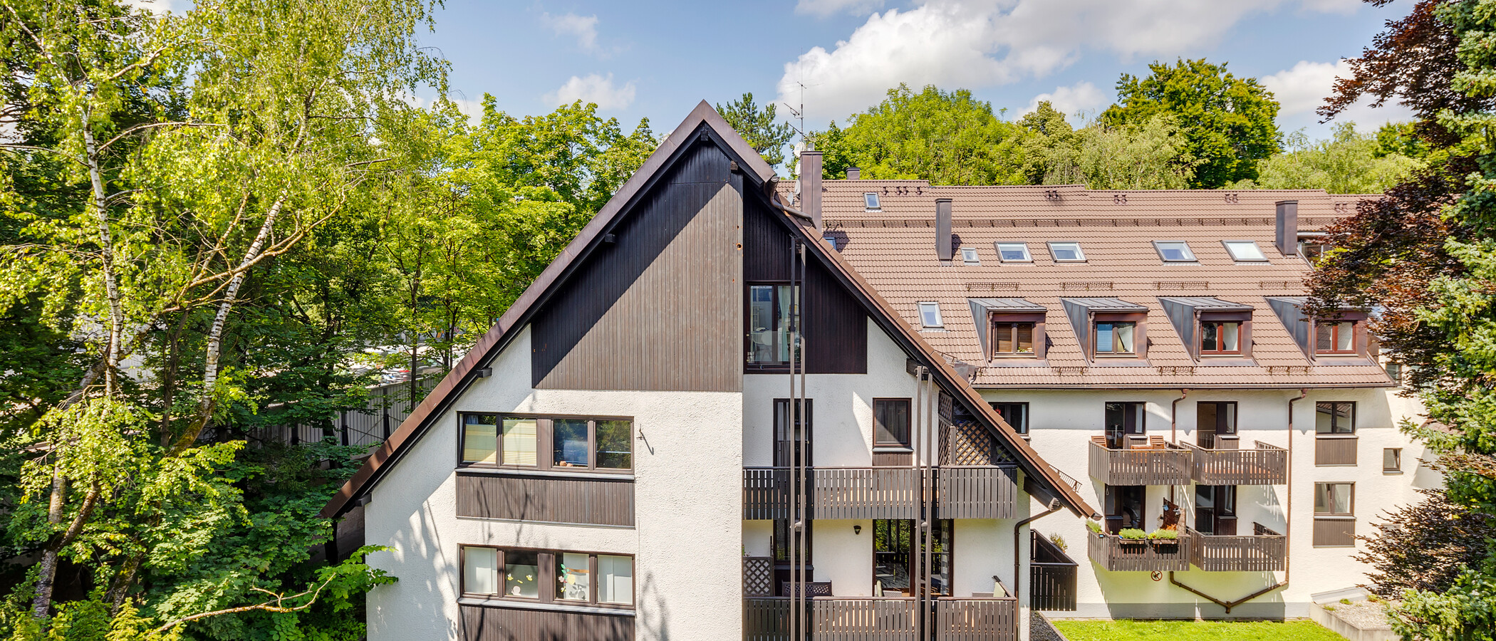 appartement style maisonnette avec mezzanine München Herzogpark 02 vue 12527