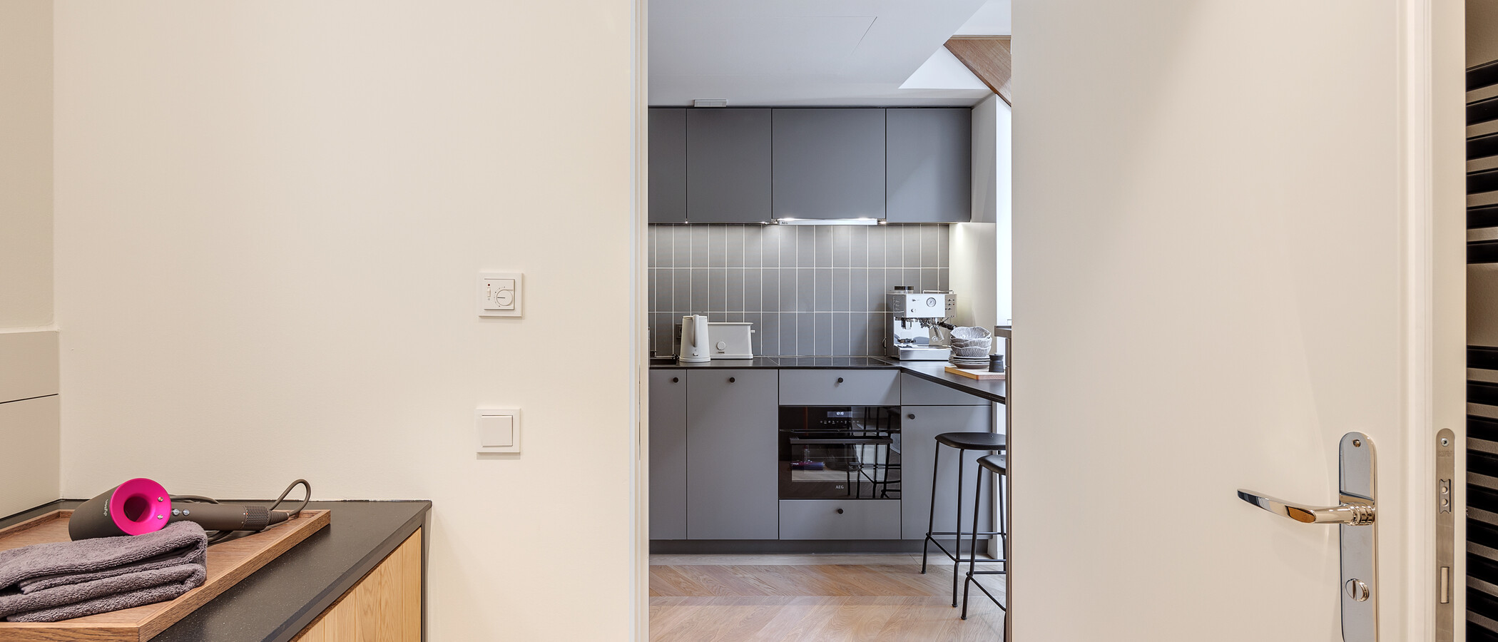 appartement style maisonnette avec mezzanine München Herzogpark 03 deux toilettes 12527