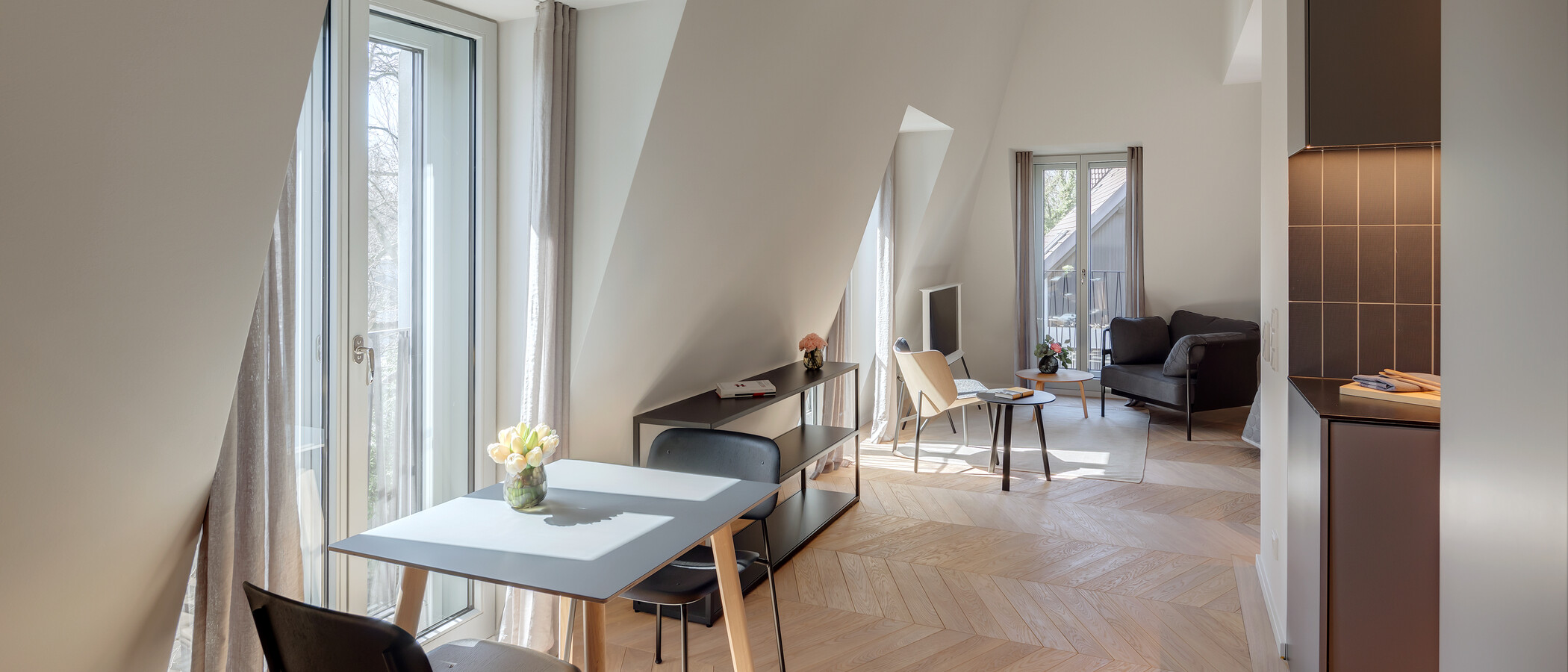 appartement München Herzogpark 01 pièce à vivre 12528