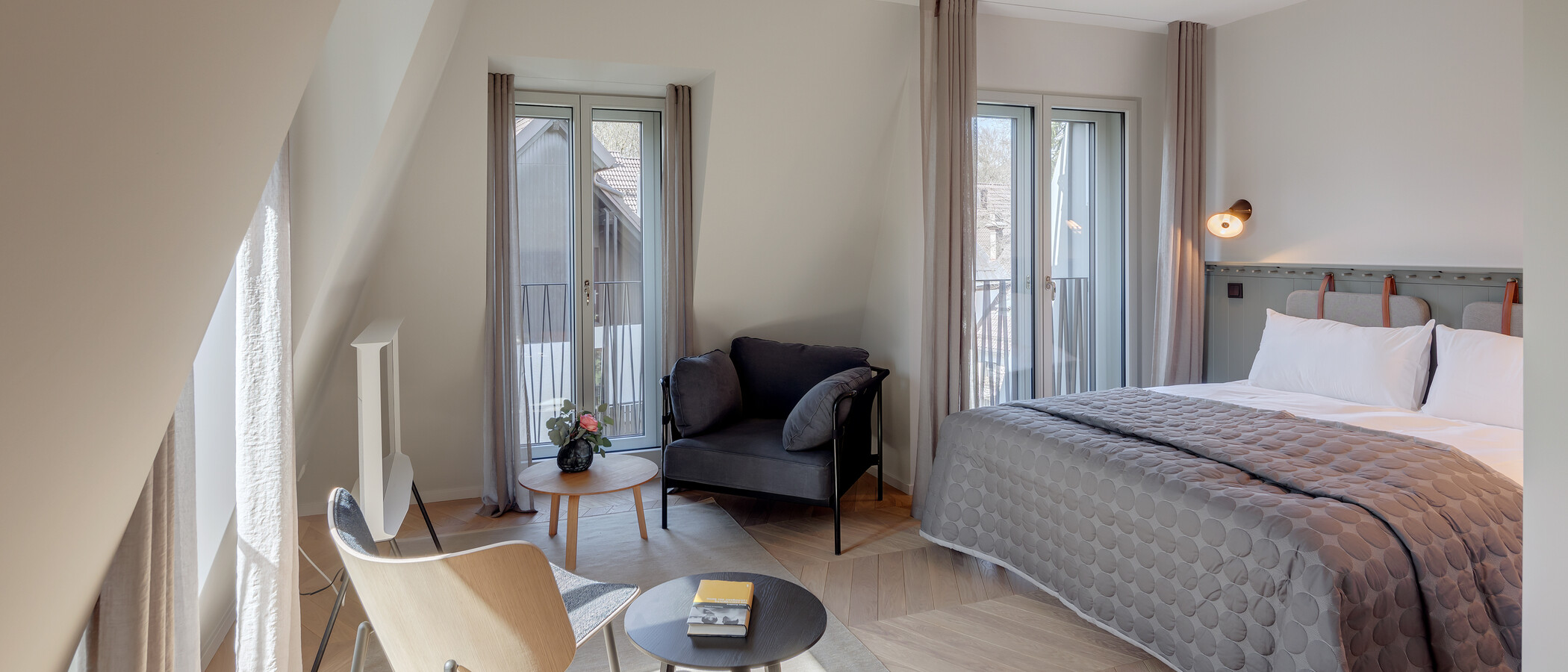 appartement München Herzogpark 02 pièce à vivre 12528