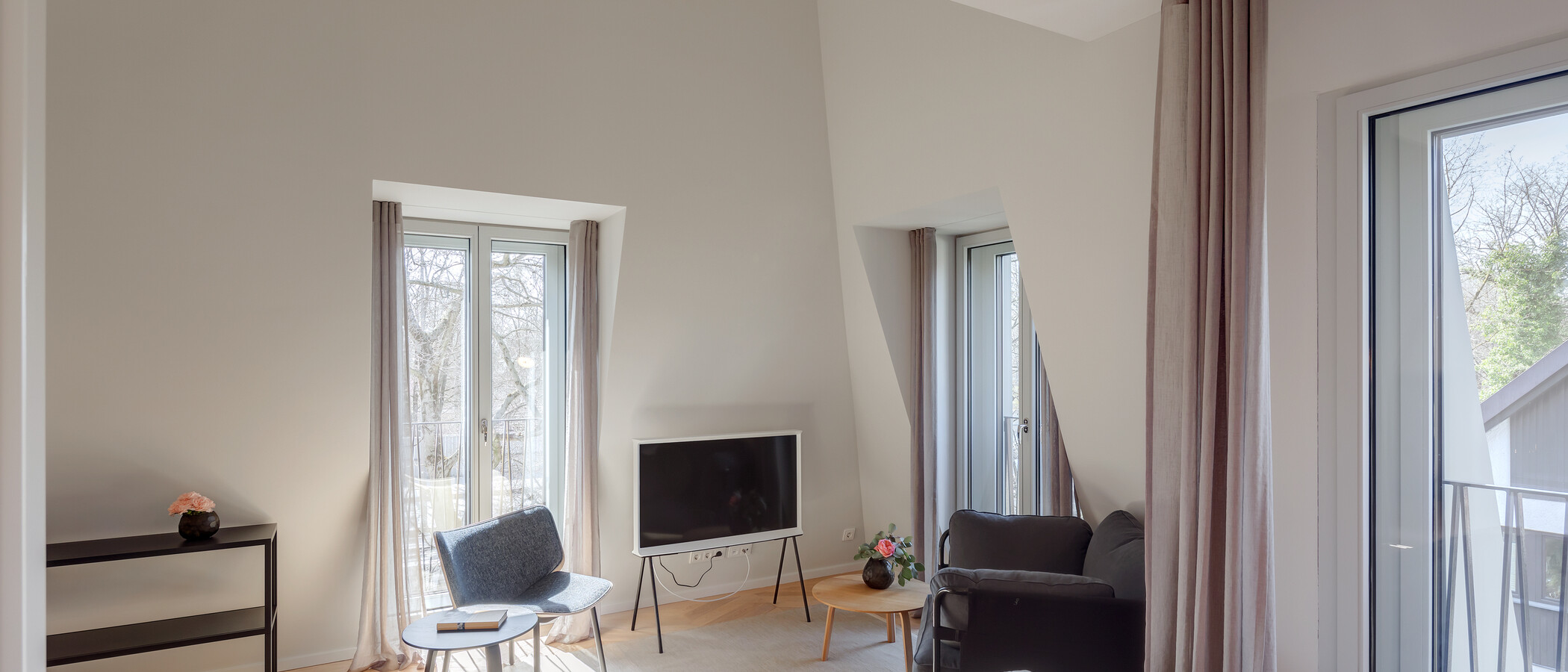 appartement München Herzogpark 03 pièce à vivre 12528