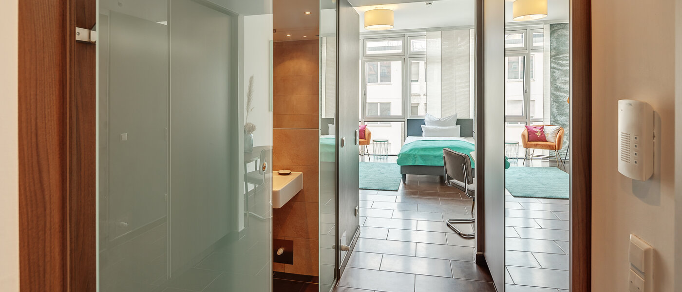 studio München Ludwigsvorstadt 01 entrée/couloir 12534